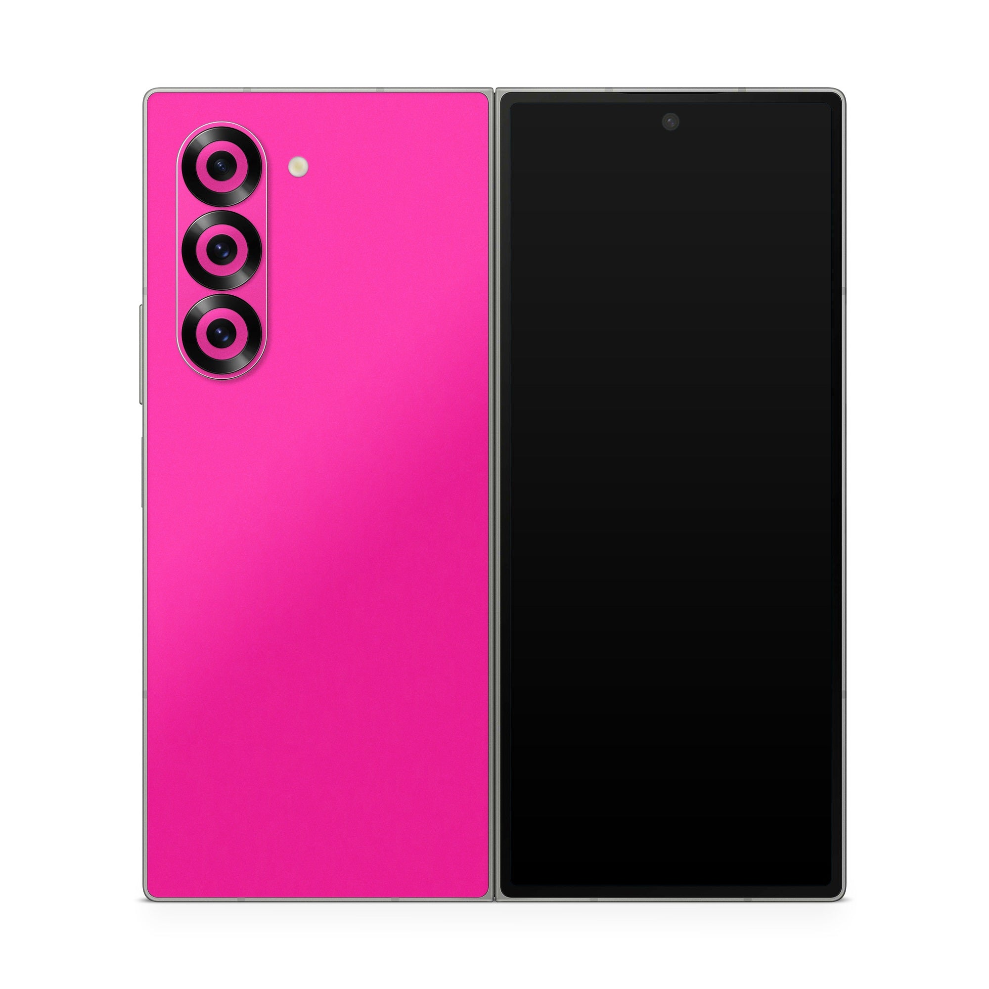 Solid State Malibu Pink - Samsung Galaxy Z Fold6 Skin