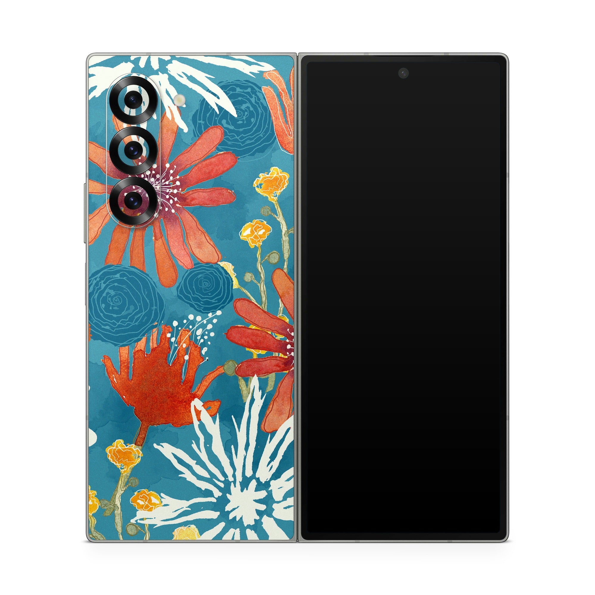 Sunbaked Blooms - Samsung Galaxy Z Fold6 Skin