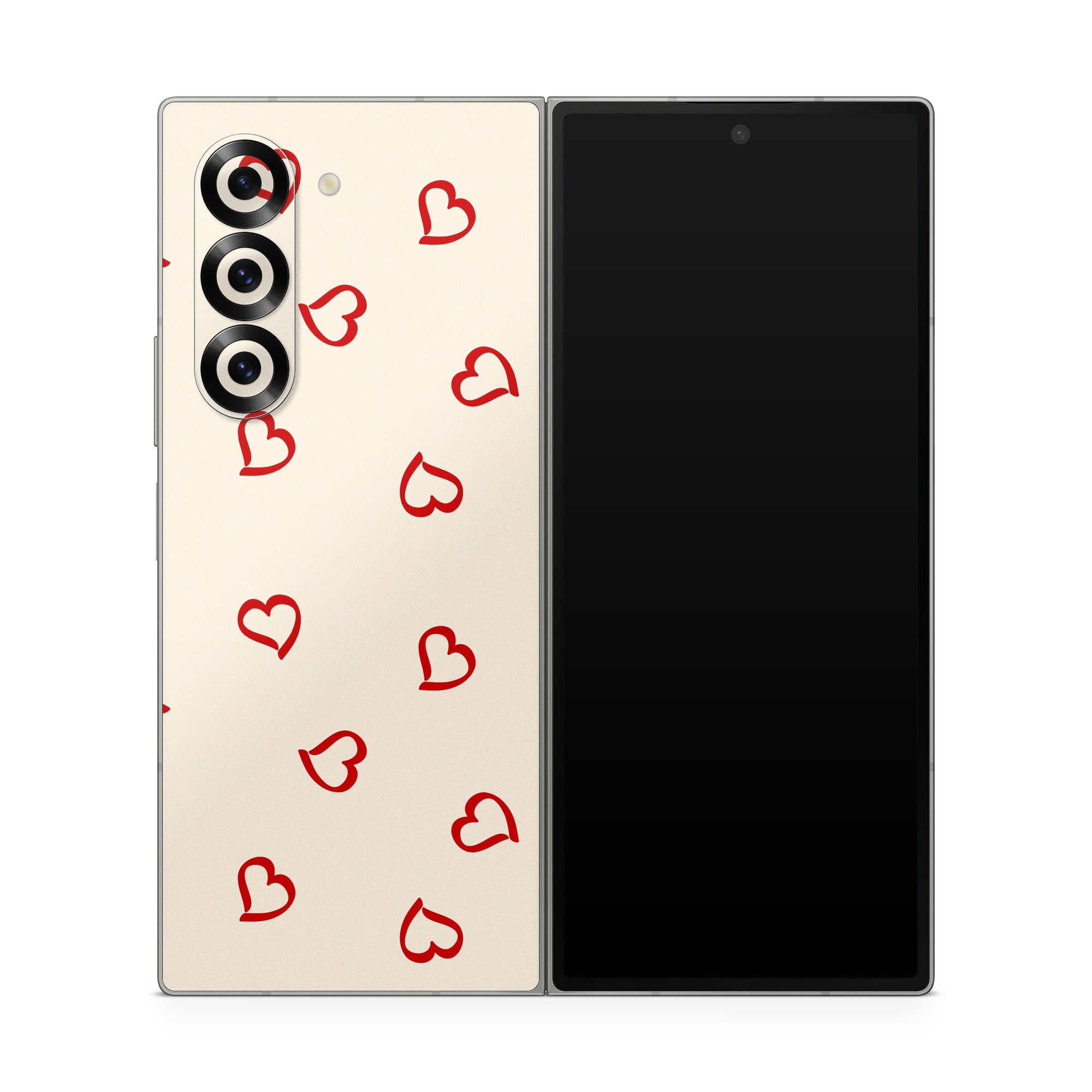 Tumbling Valentines - Samsung Galaxy Z Fold6 Skin