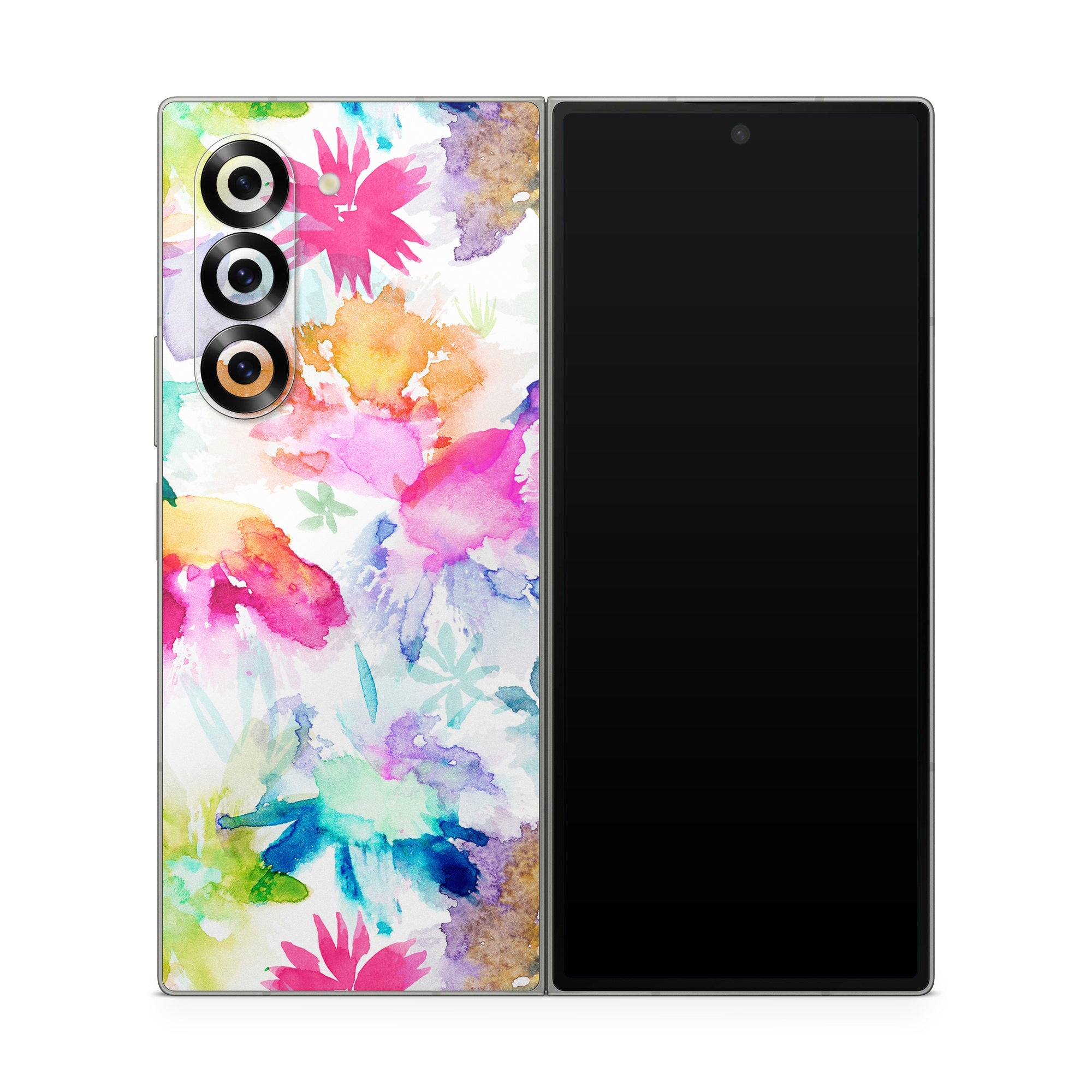 Watercolor Spring Memories - Samsung Galaxy Z Fold6 Skin