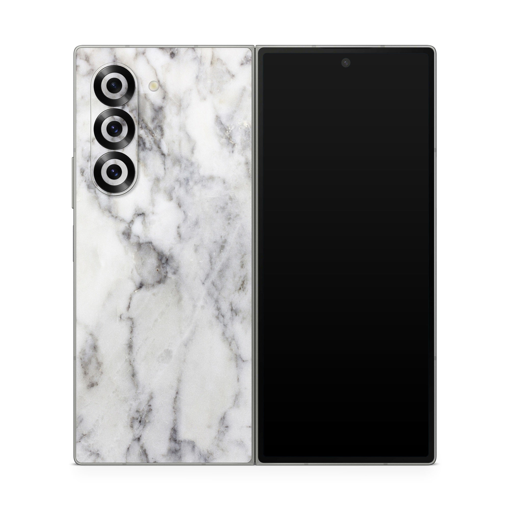 White Marble - Samsung Galaxy Z Fold6 Skin