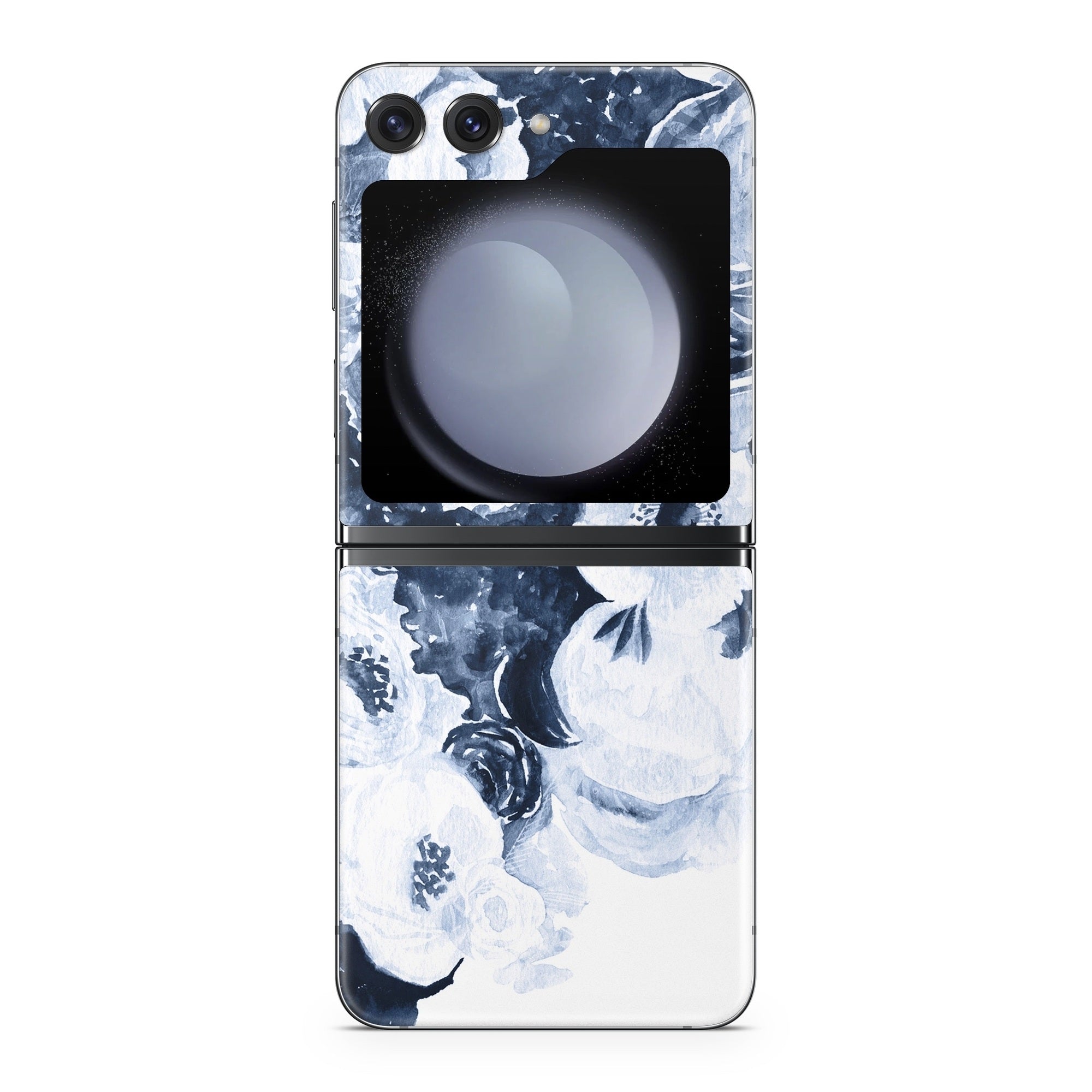 Blue Blooms - Samsung Galaxy Z Flip5 Skin