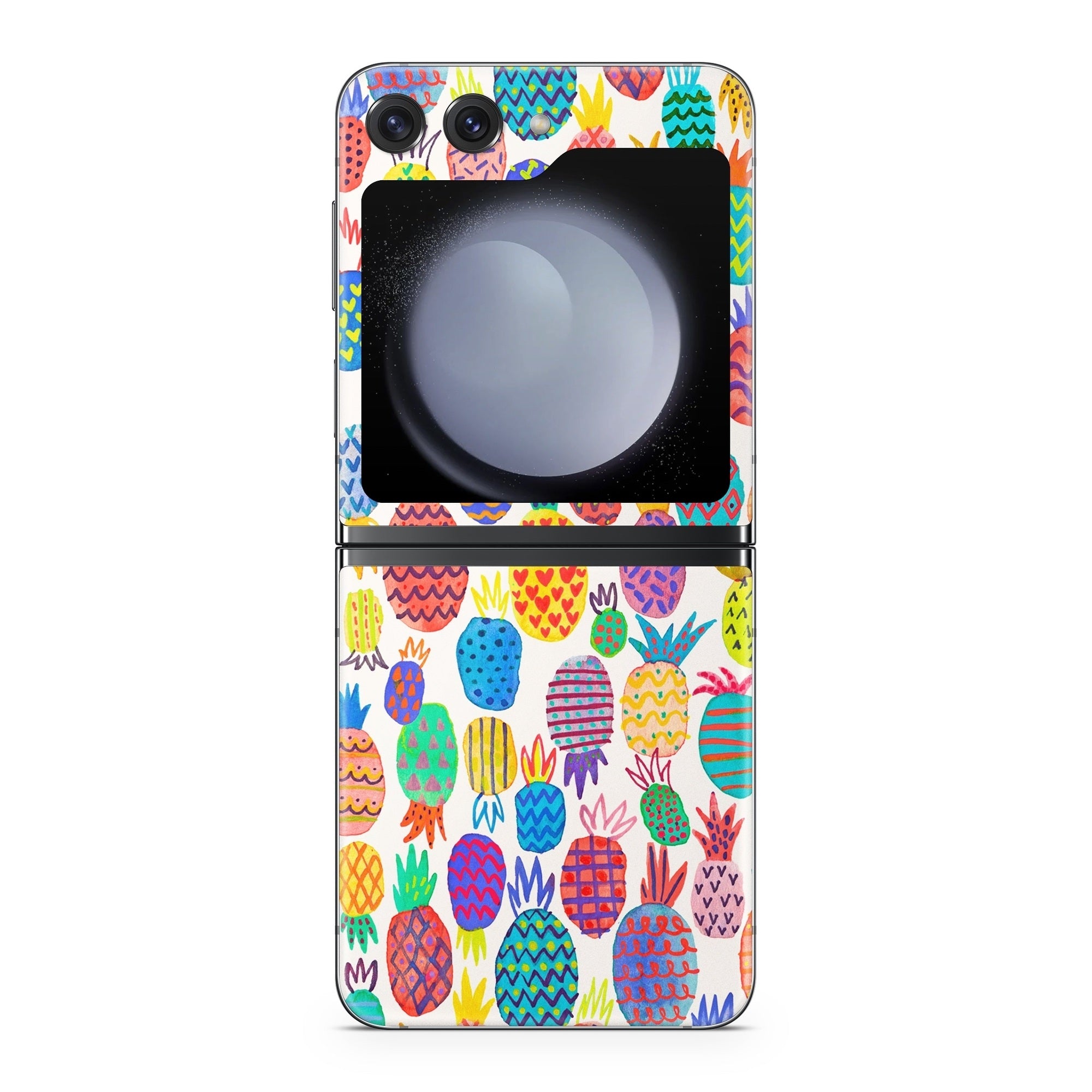 Colorful Pineapples - Samsung Galaxy Z Flip5 Skin