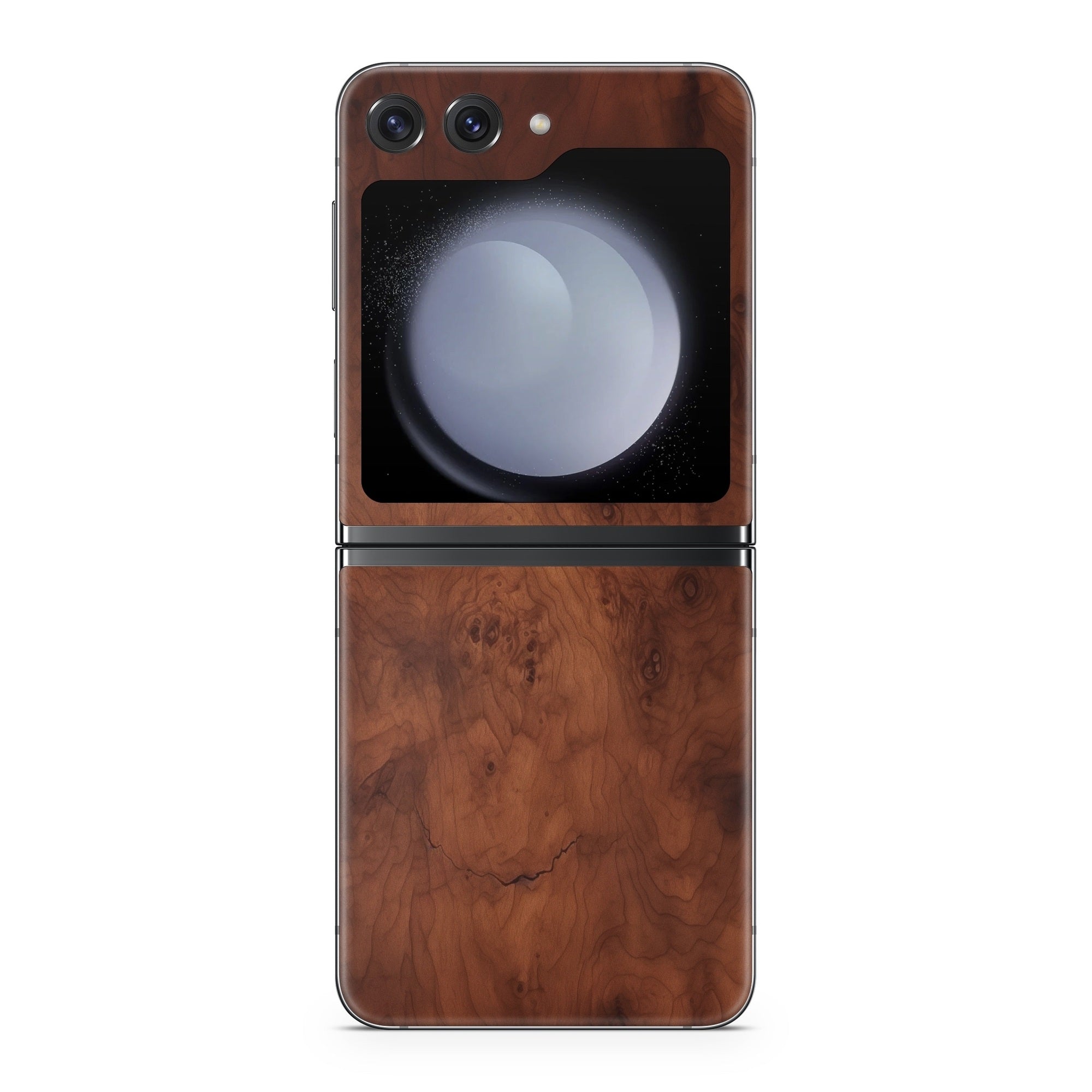 Dark Burlwood - Samsung Galaxy Z Flip5 Skin