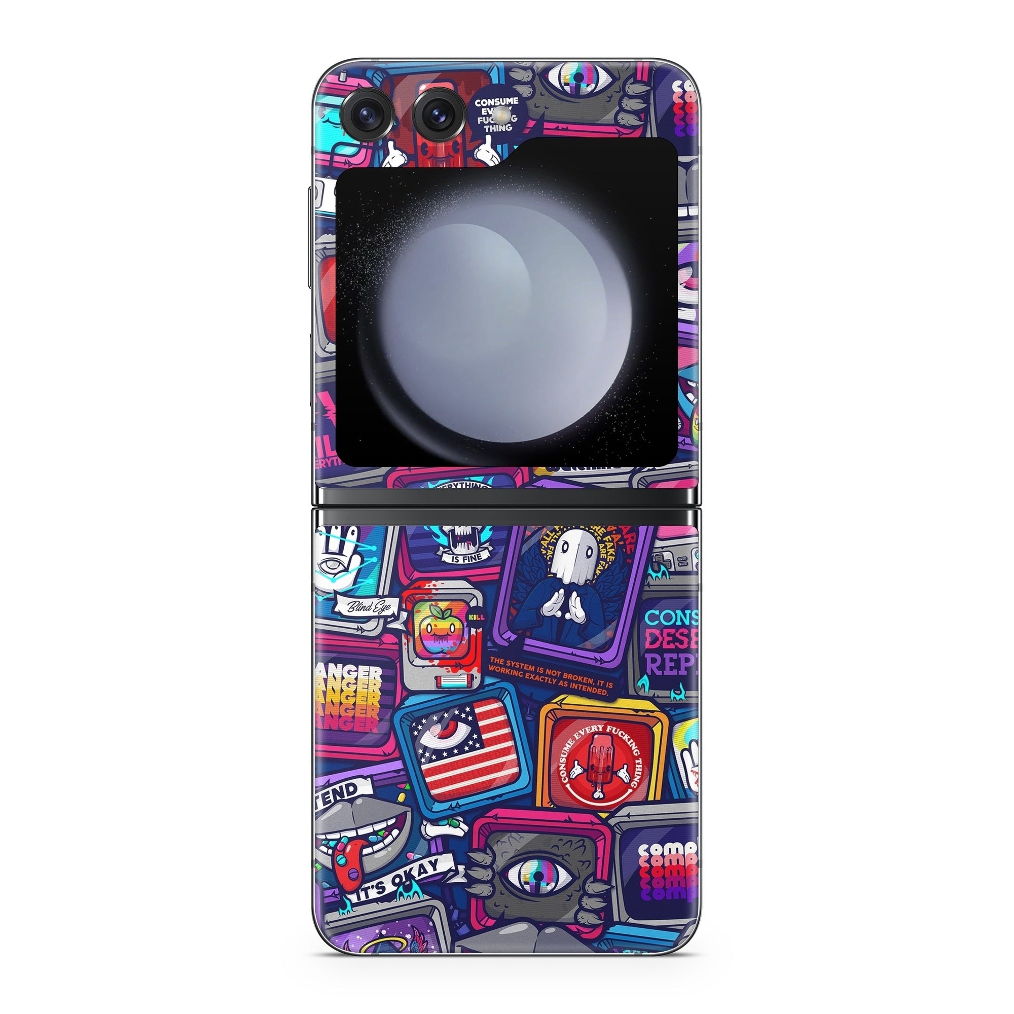 Distraction Tactic - Samsung Galaxy Z Flip5 Skin