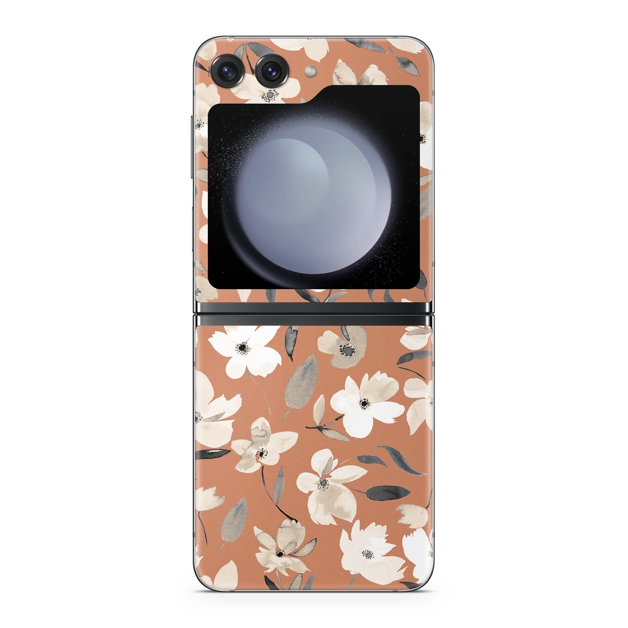 Fresh Flowers Copper - Samsung Galaxy Z Flip5 Skin