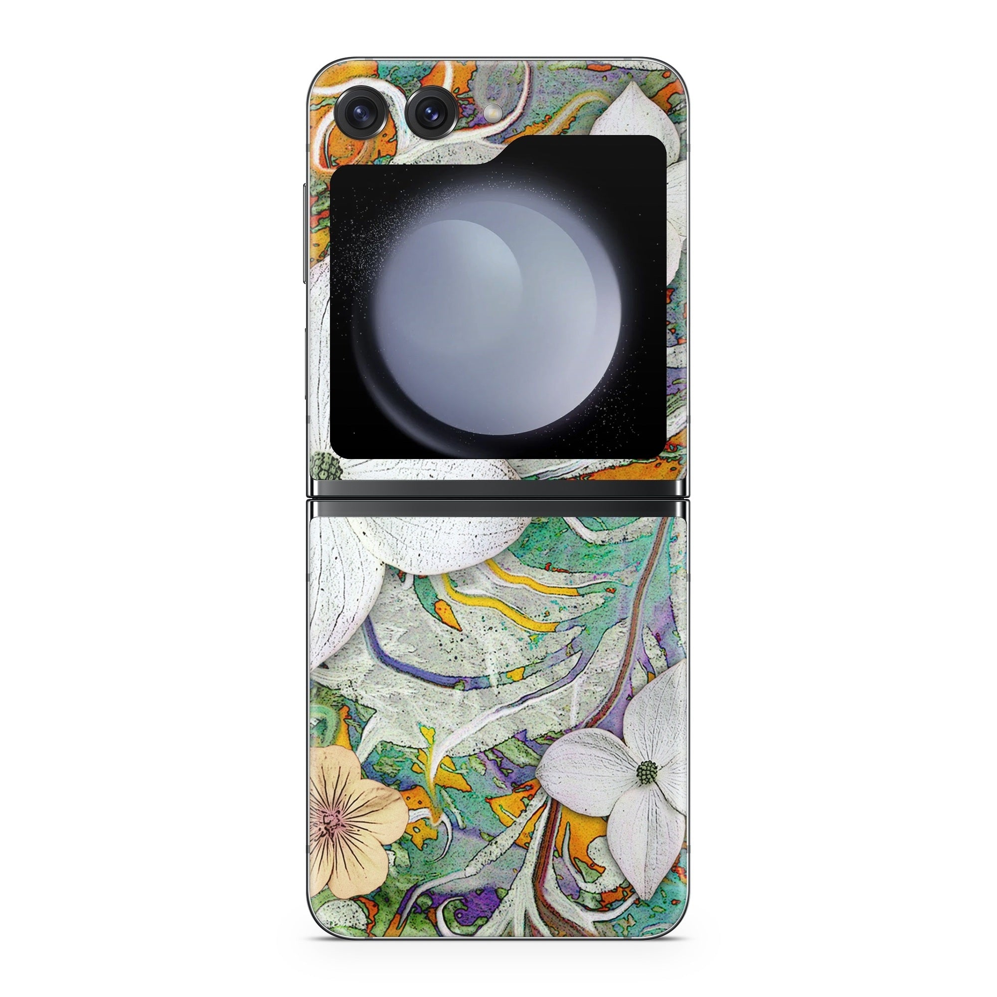 Sangria Flora - Samsung Galaxy Z Flip5 Skin