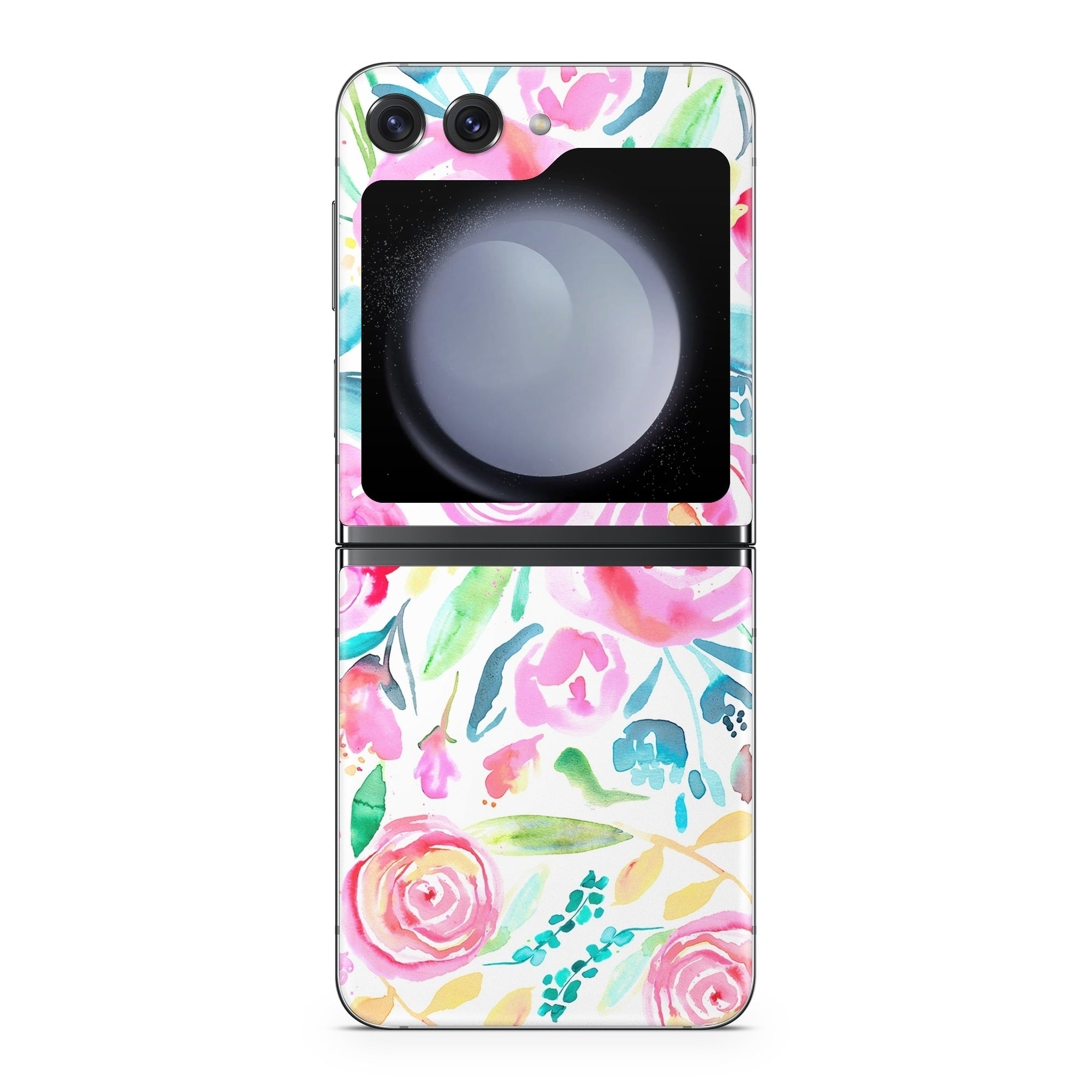 Watercolor Roses - Samsung Galaxy Z Flip5 Skin