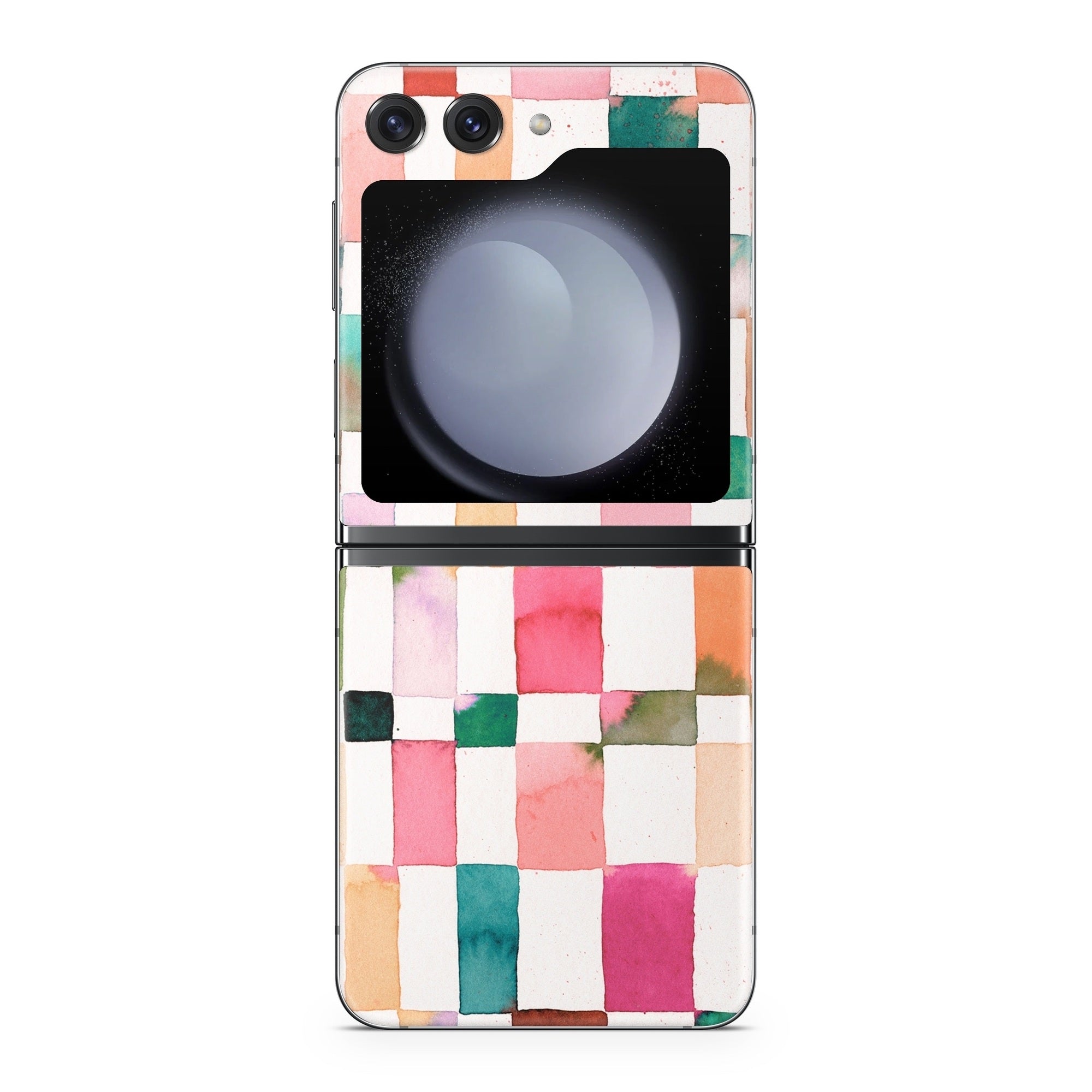 Watercolor Squares - Samsung Galaxy Z Flip5 Skin