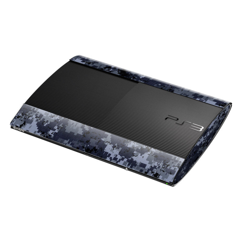 Digital Navy Camo - Sony PS3 Super Slim Skin