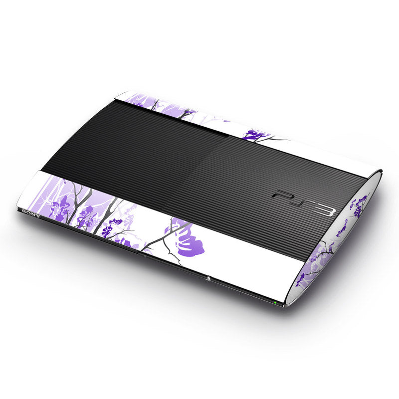 Violet Tranquility - Sony PS3 Super Slim Skin