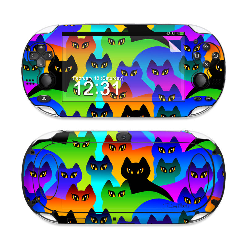 Rainbow Cats - Sony PS Vita Skin