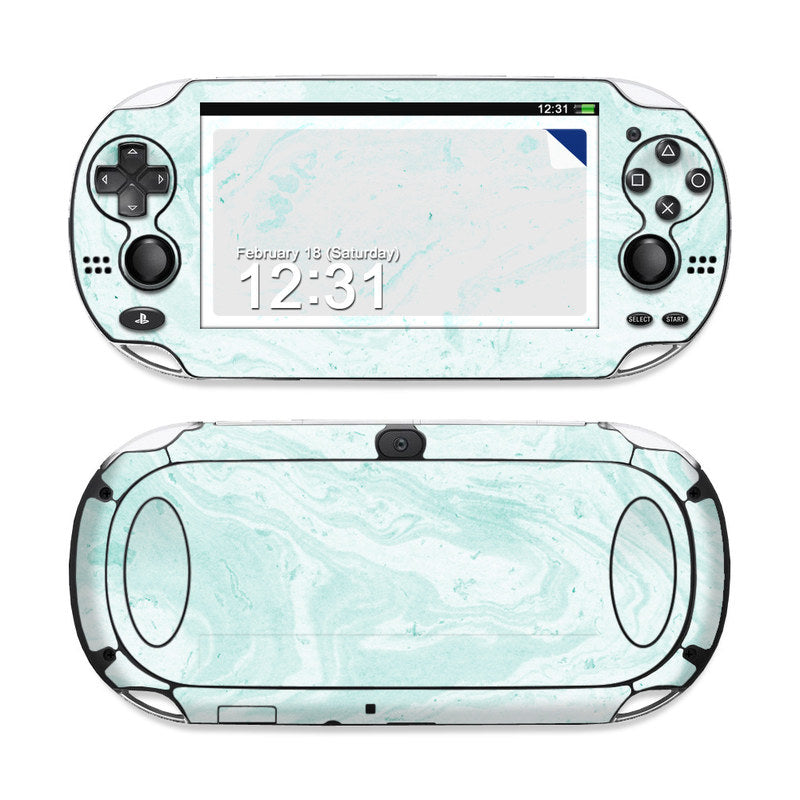 Winter Green Marble - Sony PS Vita Skin