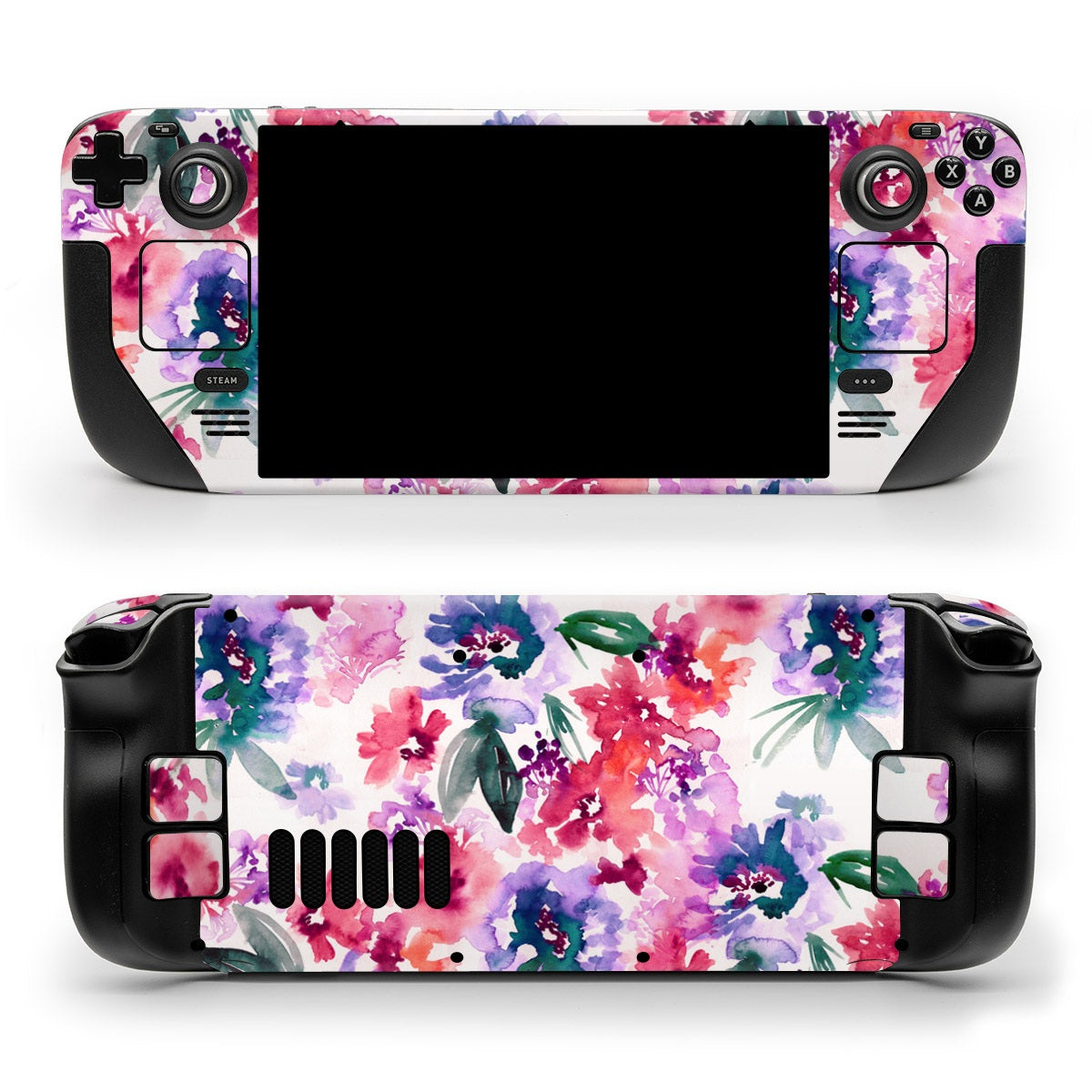 Blurred Flowers - Valve Steam Deck Skin