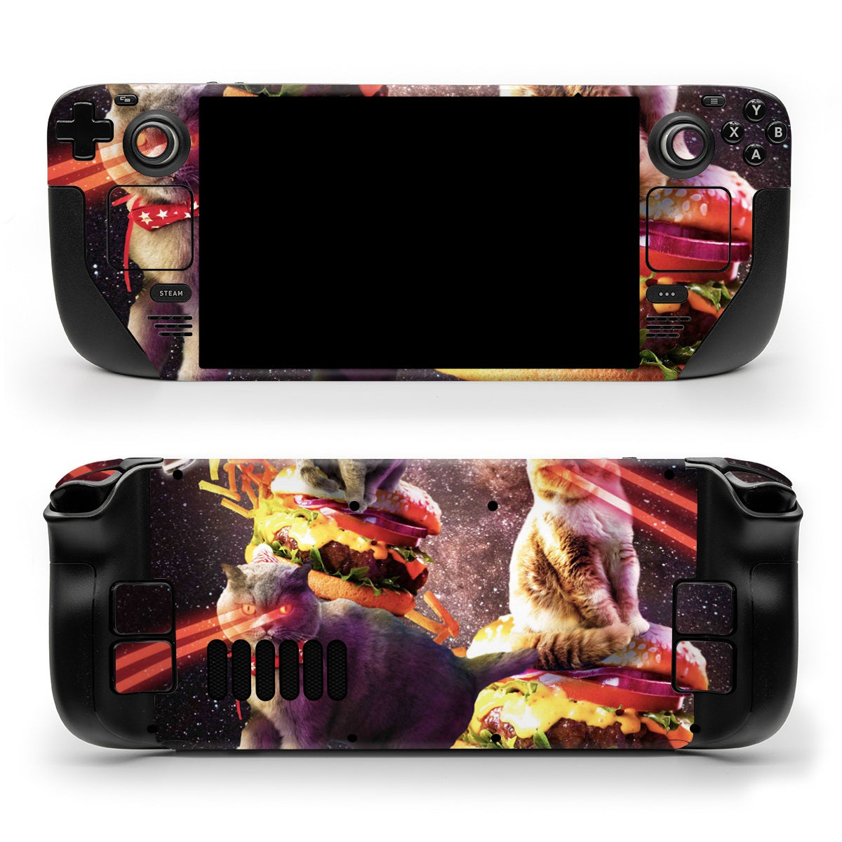 Burger Cats - Valve Steam Deck Skin