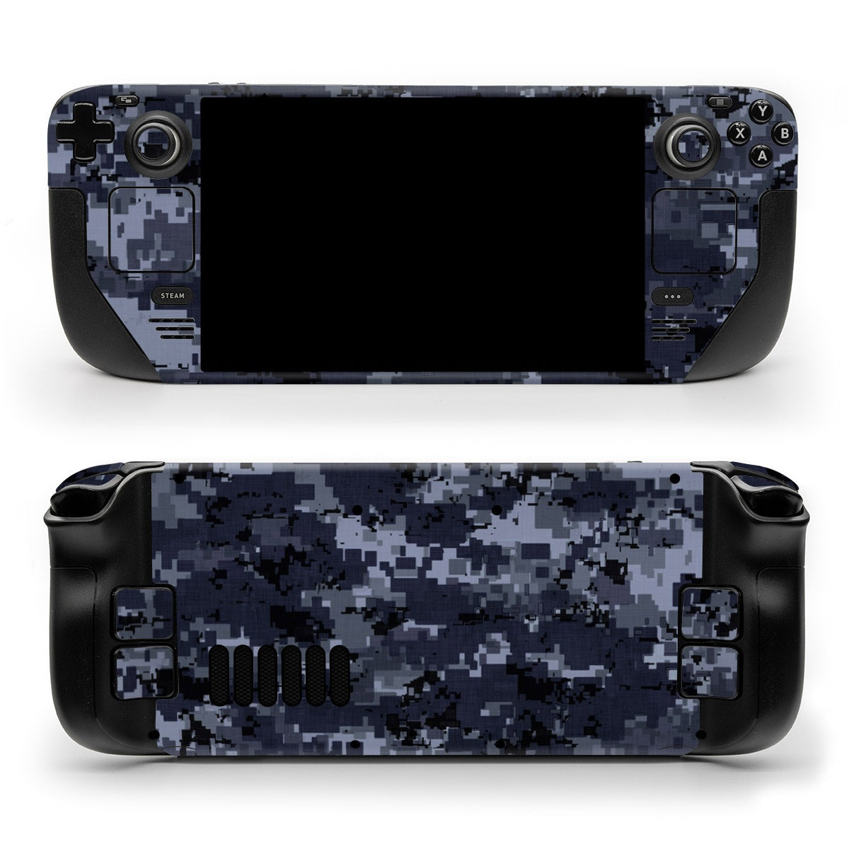 Digital Navy Camo - Valve Steam Deck Skin