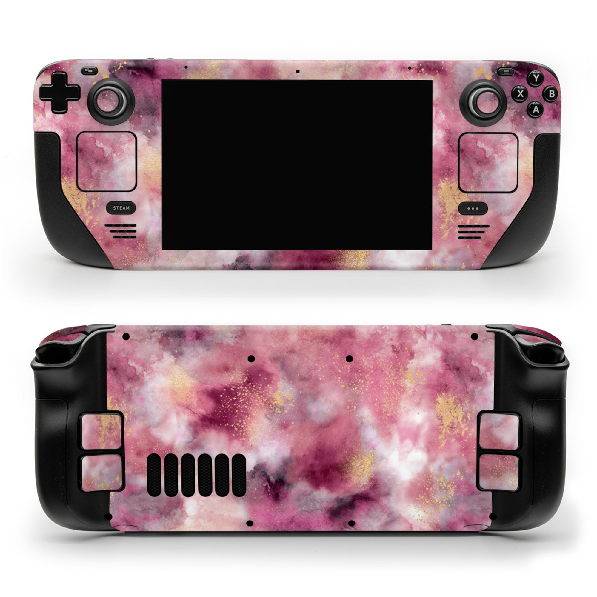 Smoky Marble Watercolor - Valve Steam Deck Skin