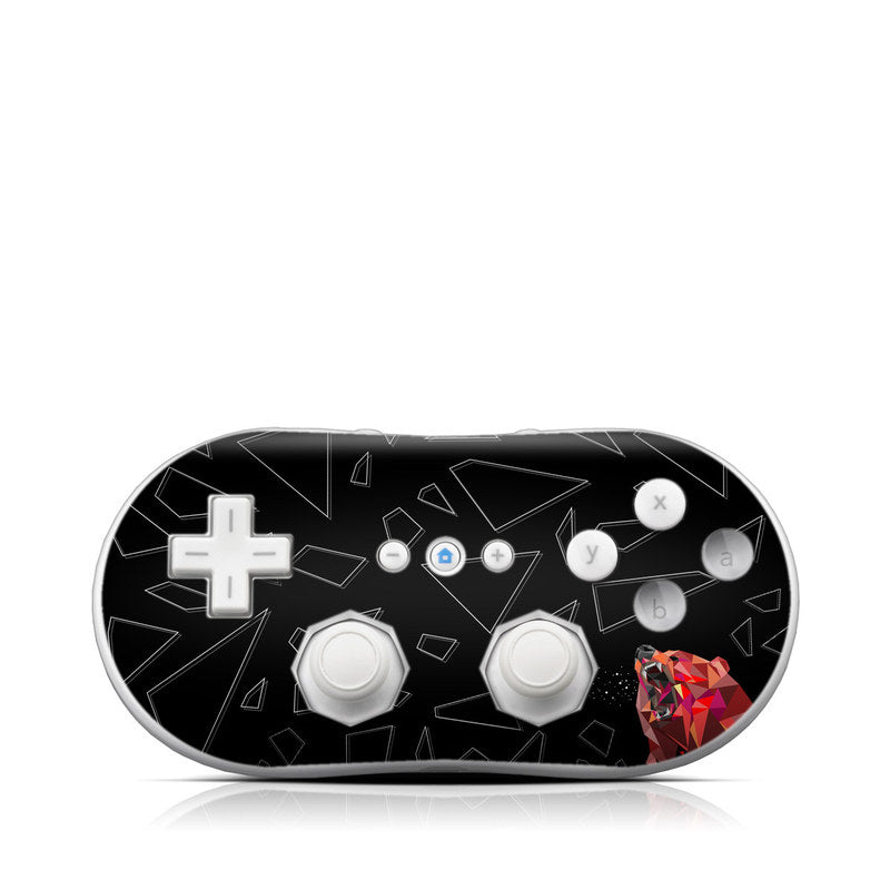 Bears Hate Math - Nintendo Wii Classic Controller Skin