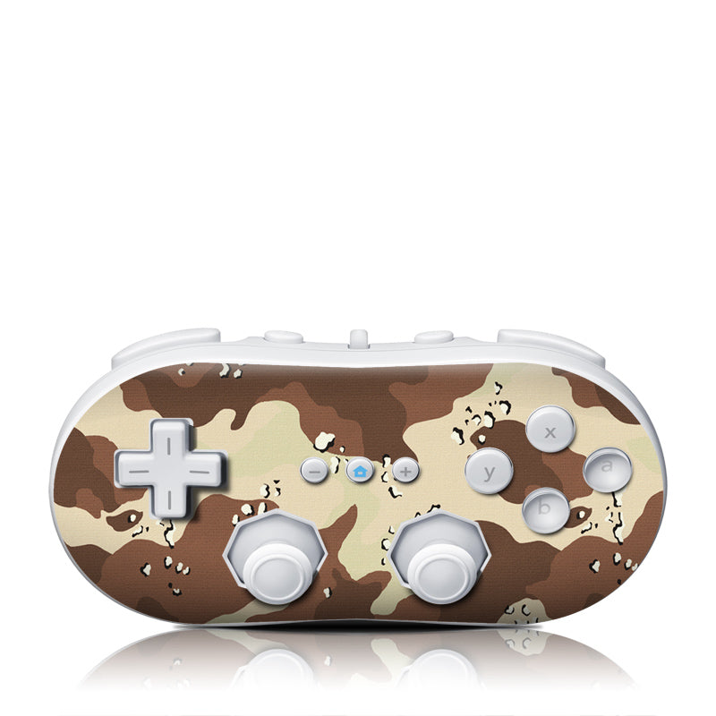 Desert Camo - Nintendo Wii Classic Controller Skin