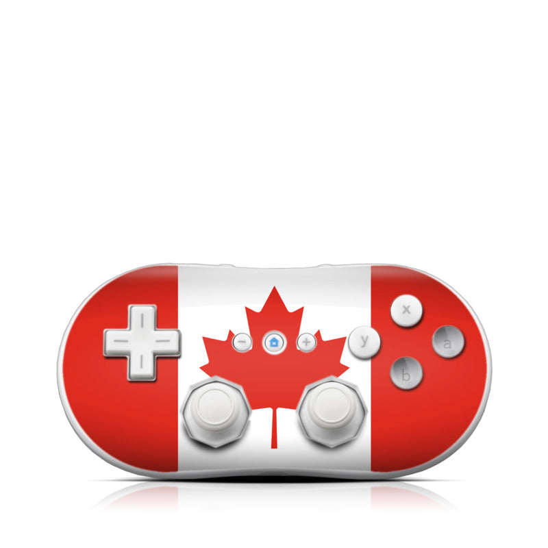 Canadian Flag - Nintendo Wii Classic Controller Skin