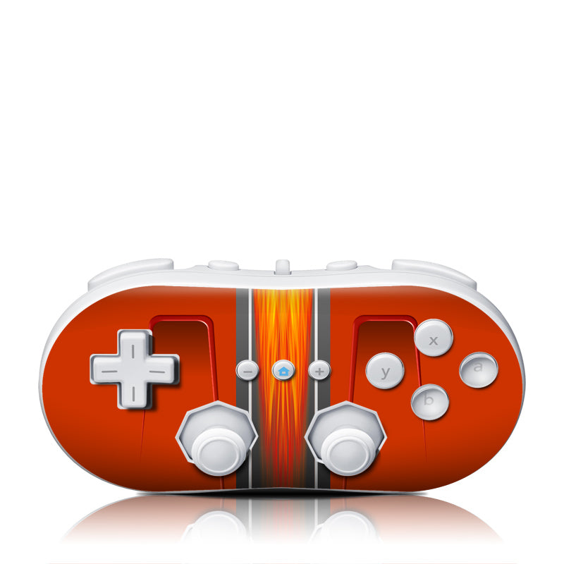 Hot Rod - Nintendo Wii Classic Controller Skin