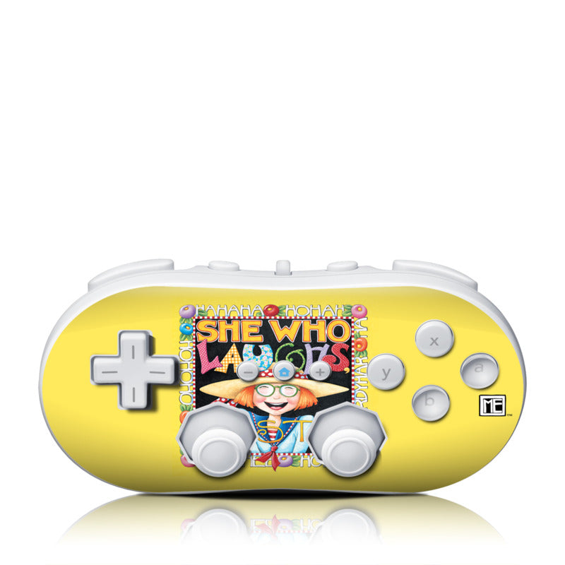 She Who Laughs - Nintendo Wii Classic Controller Skin