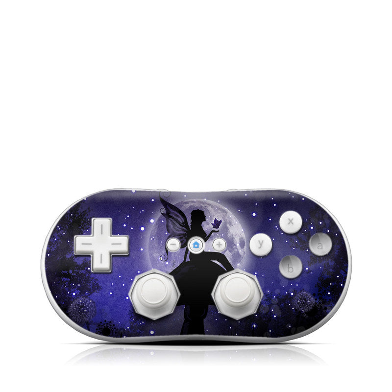 Moonlit Fairy - Nintendo Wii Classic Controller Skin