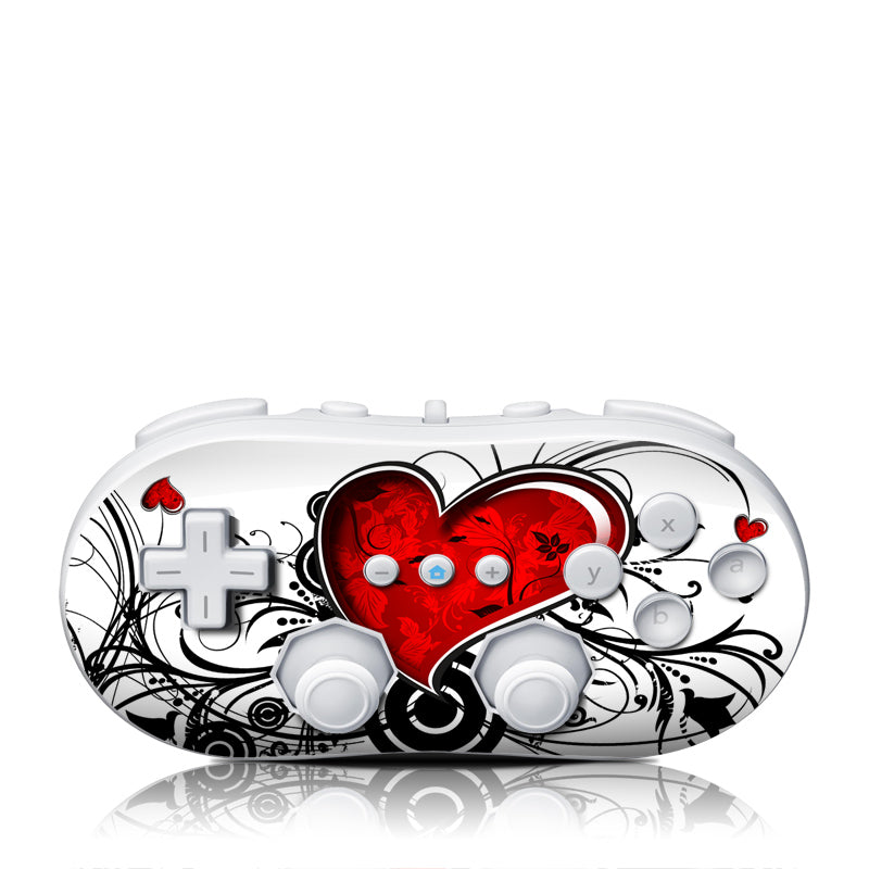 My Heart - Nintendo Wii Classic Controller Skin