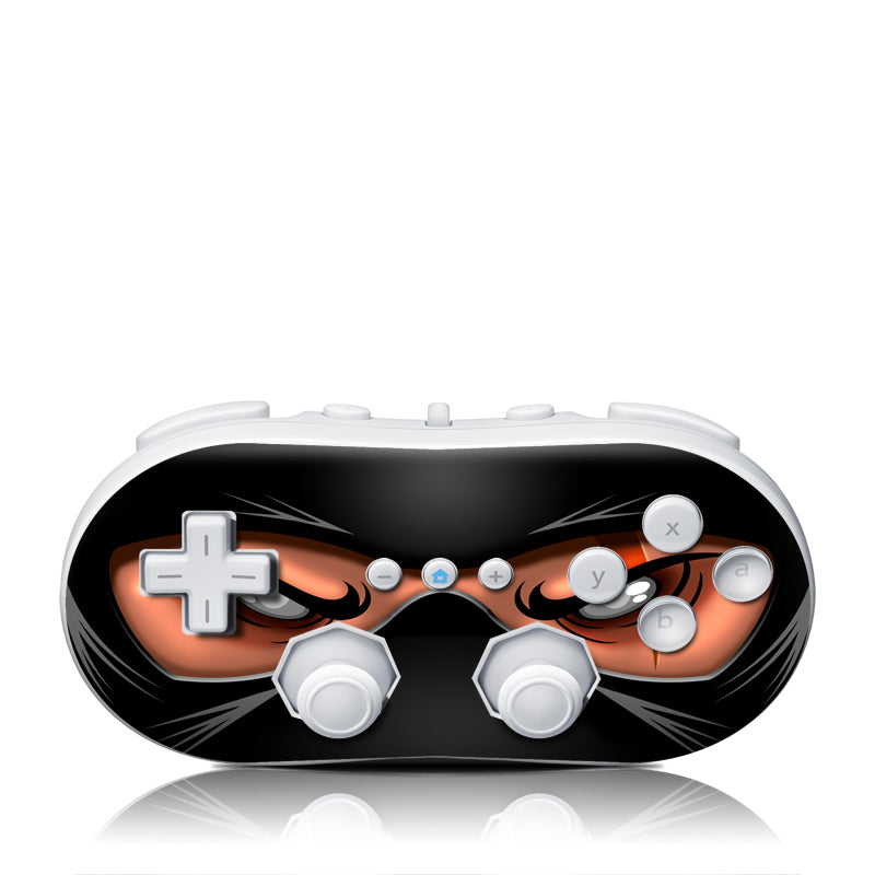 Ninja - Nintendo Wii Classic Controller Skin