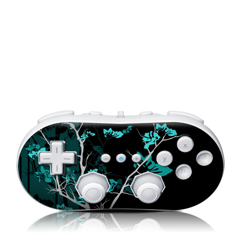 Aqua Tranquility - Nintendo Wii Classic Controller Skin