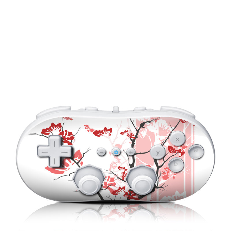 Pink Tranquility - Nintendo Wii Classic Controller Skin