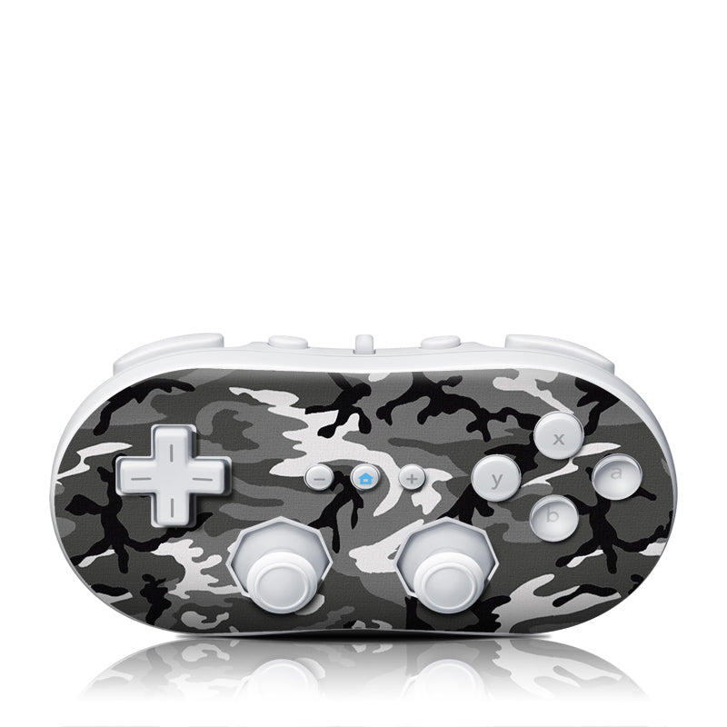 Urban Camo - Nintendo Wii Classic Controller Skin