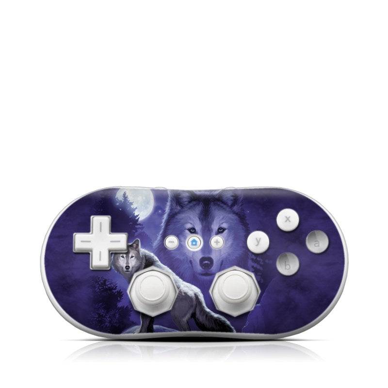 Wolf - Nintendo Wii Classic Controller Skin