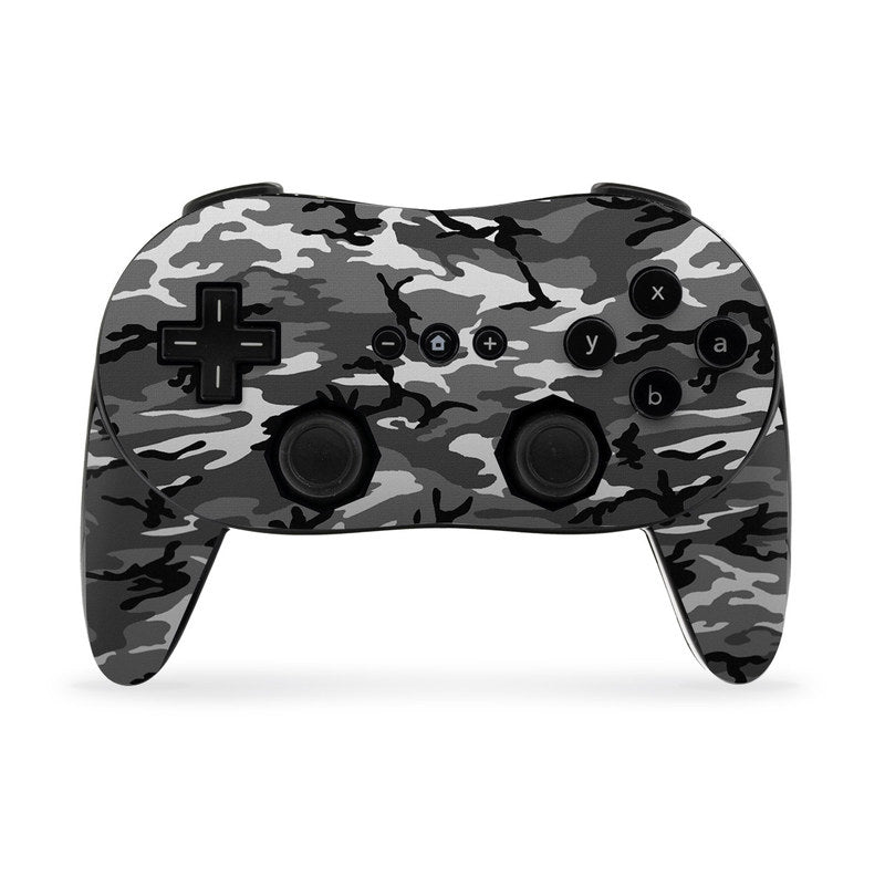 Urban Camo - Nintendo Wii Classic Controller Pro Skin