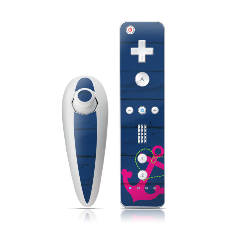 Drop Anchor - Nintendo Wii Nunchuk Skin