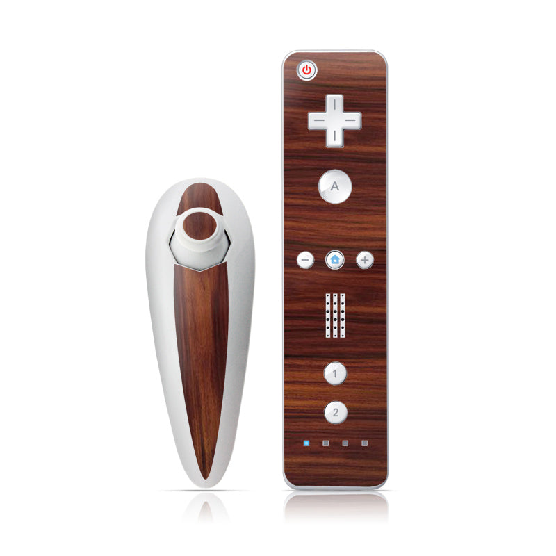 Dark Rosewood - Nintendo Wii Nunchuk Skin