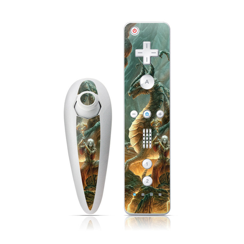 Dragon Mage - Nintendo Wii Nunchuk Skin