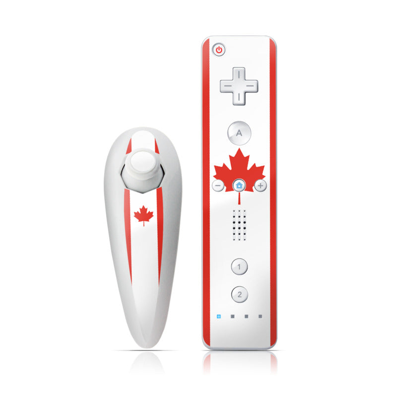 Canadian Flag - Nintendo Wii Nunchuk Skin