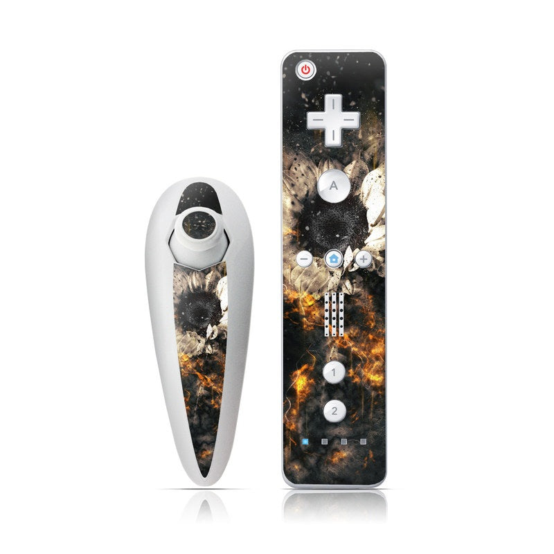 Flower Fury - Nintendo Wii Nunchuk Skin