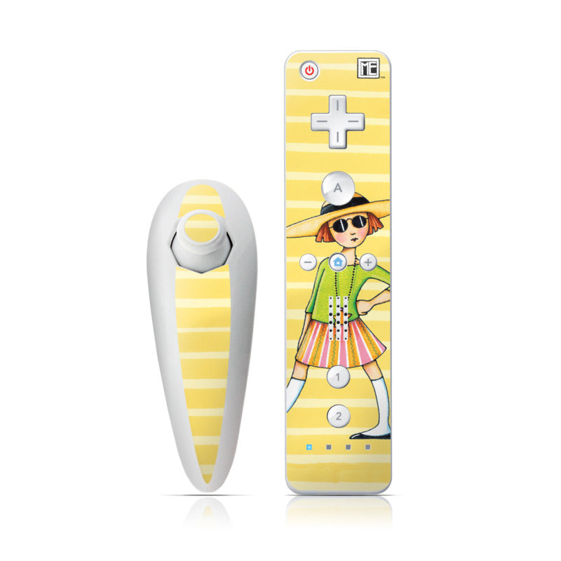 You Go Girl - Nintendo Wii Nunchuk Skin