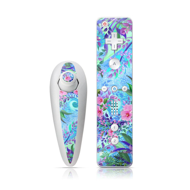 Lavender Flowers - Nintendo Wii Nunchuk Skin