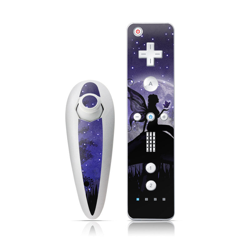 Moonlit Fairy - Nintendo Wii Nunchuk Skin