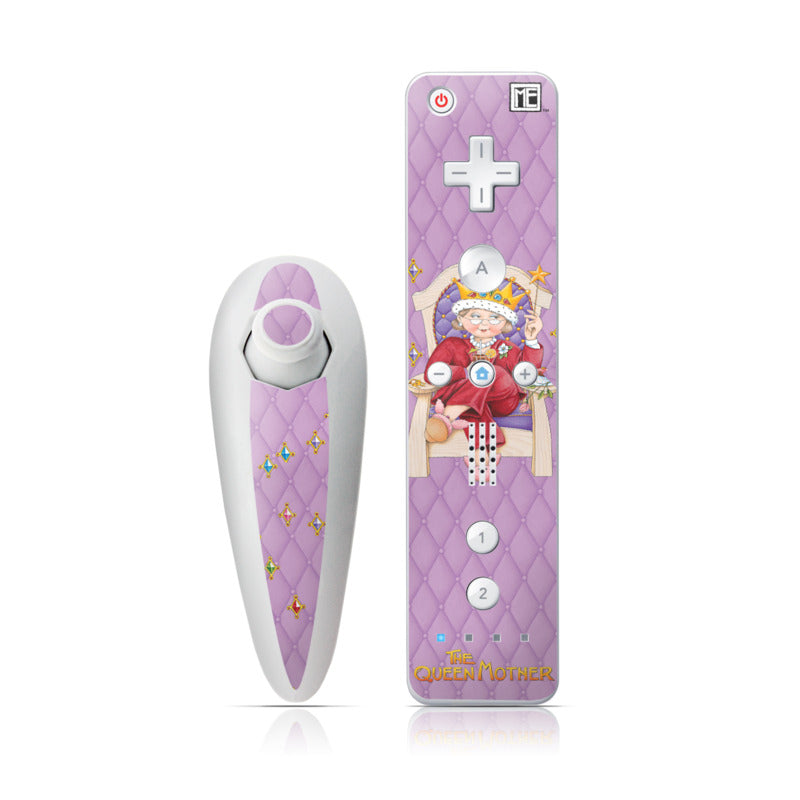 Queen Mother - Nintendo Wii Nunchuk Skin