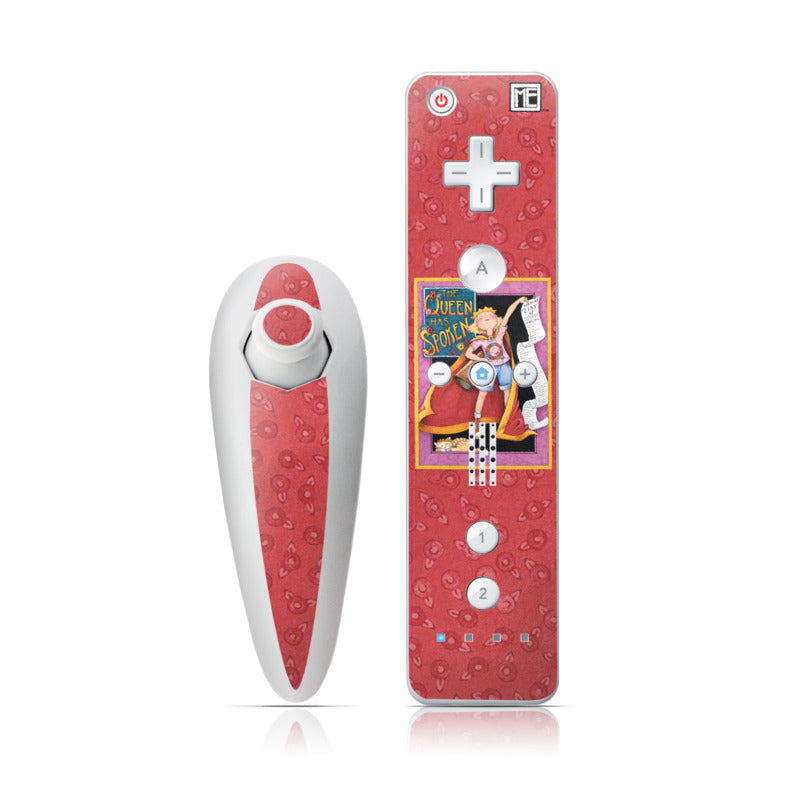 Queen Has Spoken - Nintendo Wii Nunchuk Skin