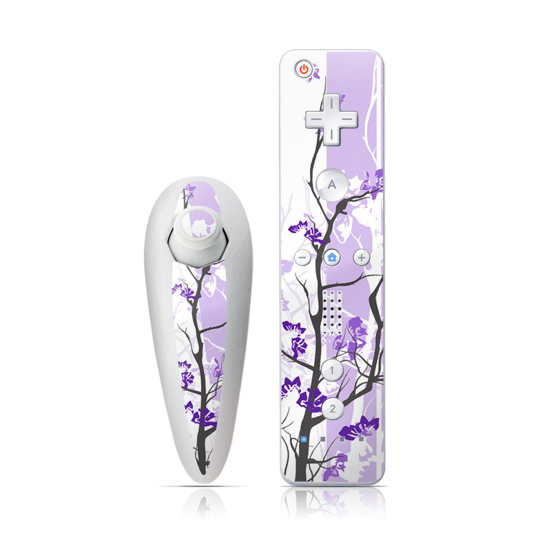 Violet Tranquility - Nintendo Wii Nunchuk Skin