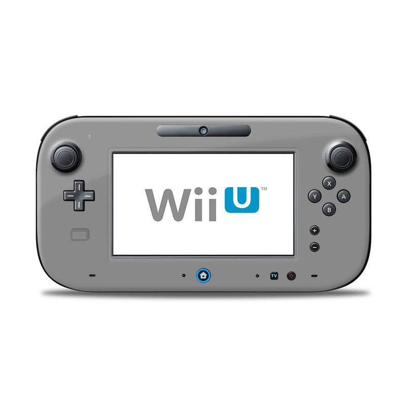 Solid State Grey - Nintendo Wii U Controller Skin