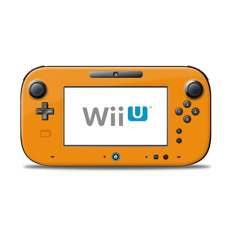 Solid State Orange - Nintendo Wii U Controller Skin