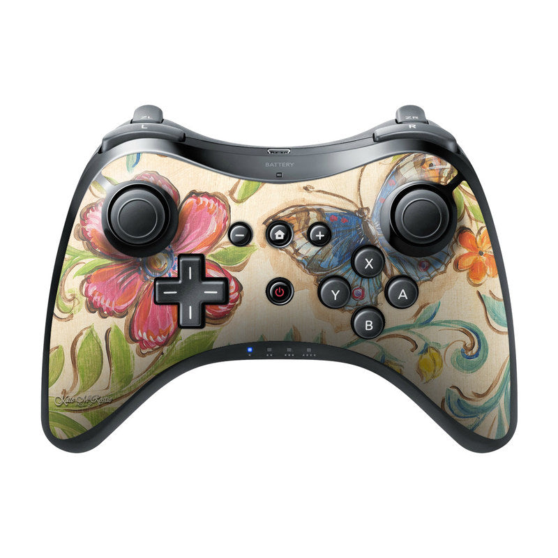 Garden Scroll - Nintendo Wii U Pro Controller Skin