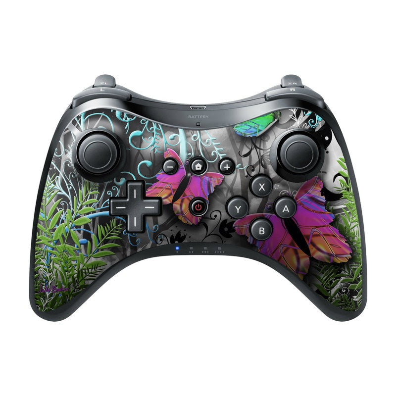 Goth Forest - Nintendo Wii U Pro Controller Skin