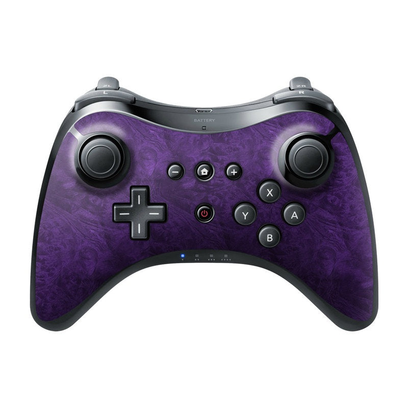 Purple Lacquer - Nintendo Wii U Pro Controller Skin